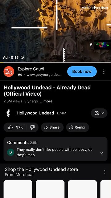 Hollywood Undead : UK news