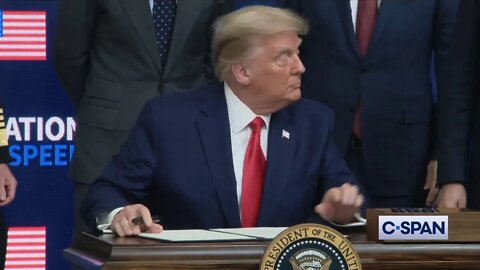 President Trump Signs Executive Order on Vaccine Distribution