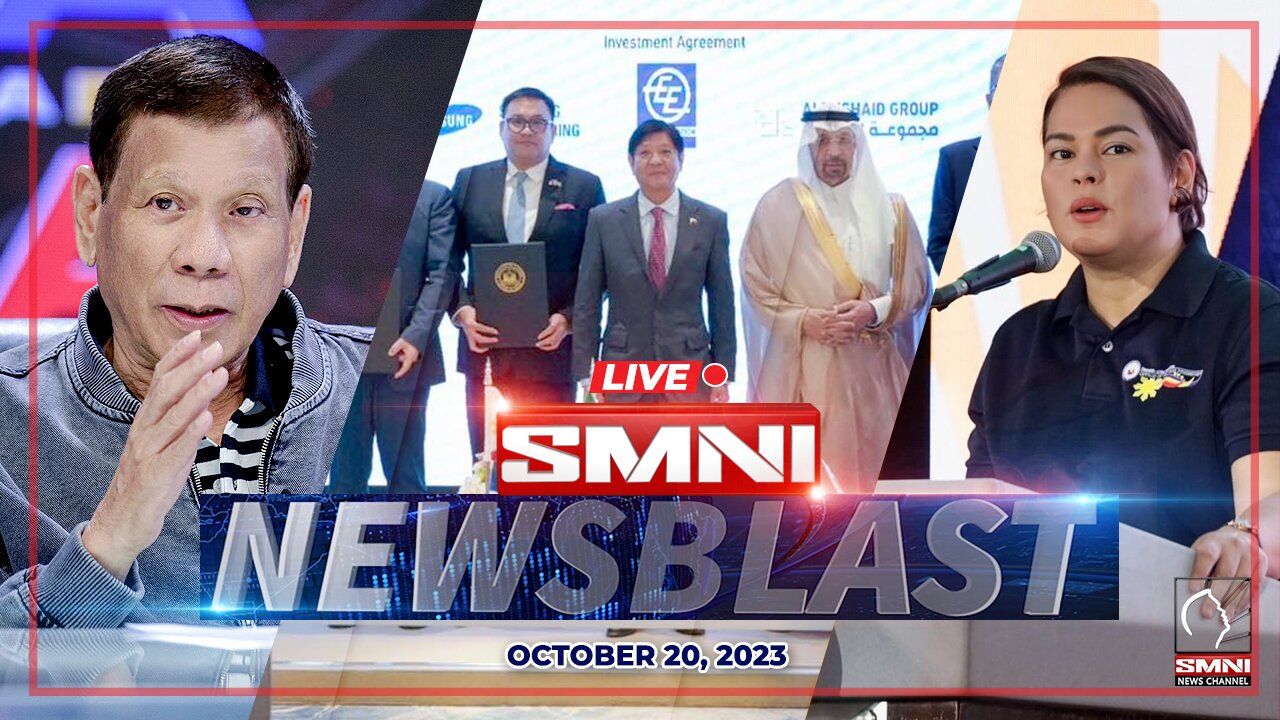 LIVE: SMNI NewsBlast | October 20, 2023