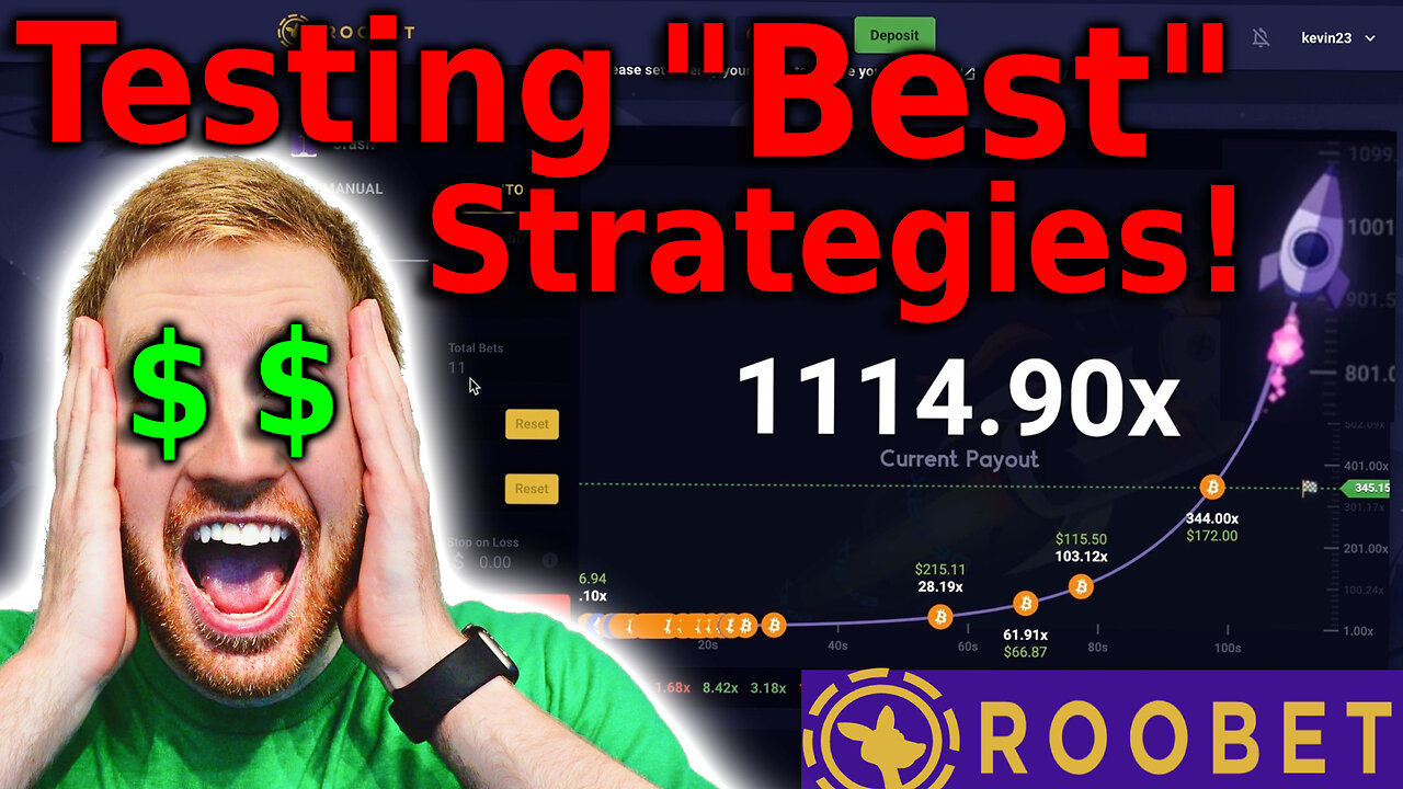 I Tested "GUARANTEED" CRASH PROFIT (4) Strategies and it WORKED... (Roobet)