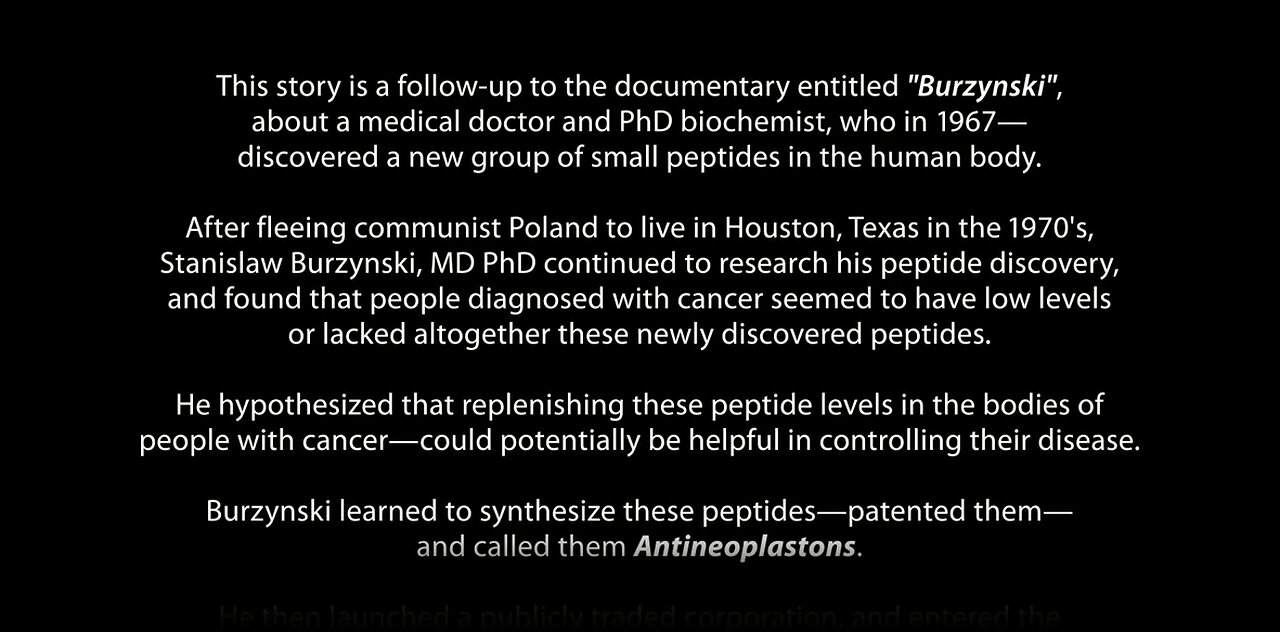 Burzynski: Cancer Is Serious Business - Part II (2013)