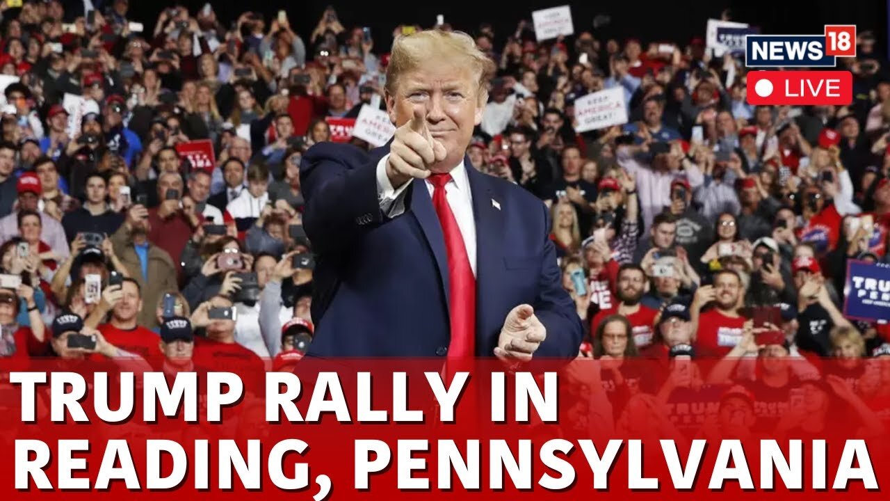 THE FINAL 3 RALLIES FOR ELECTION 2024: President Trump in Reading, PA (11/4/24) | Rally 1 of 3