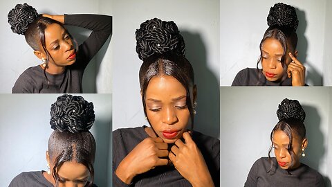 5min Hairstyle Using Braid Extension