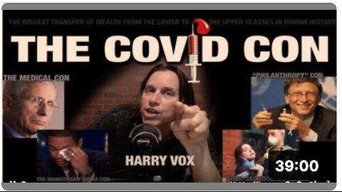 THE COVID CON - HARRY VOX