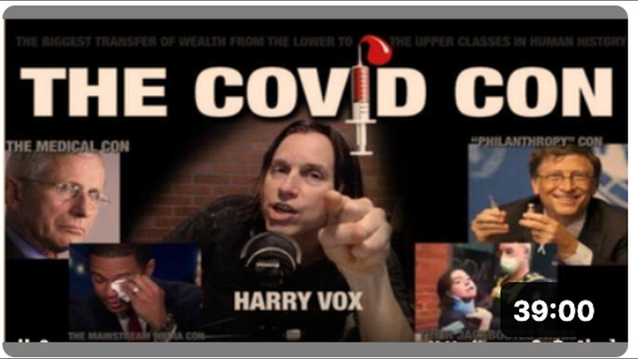 THE COVID CON - HARRY VOX