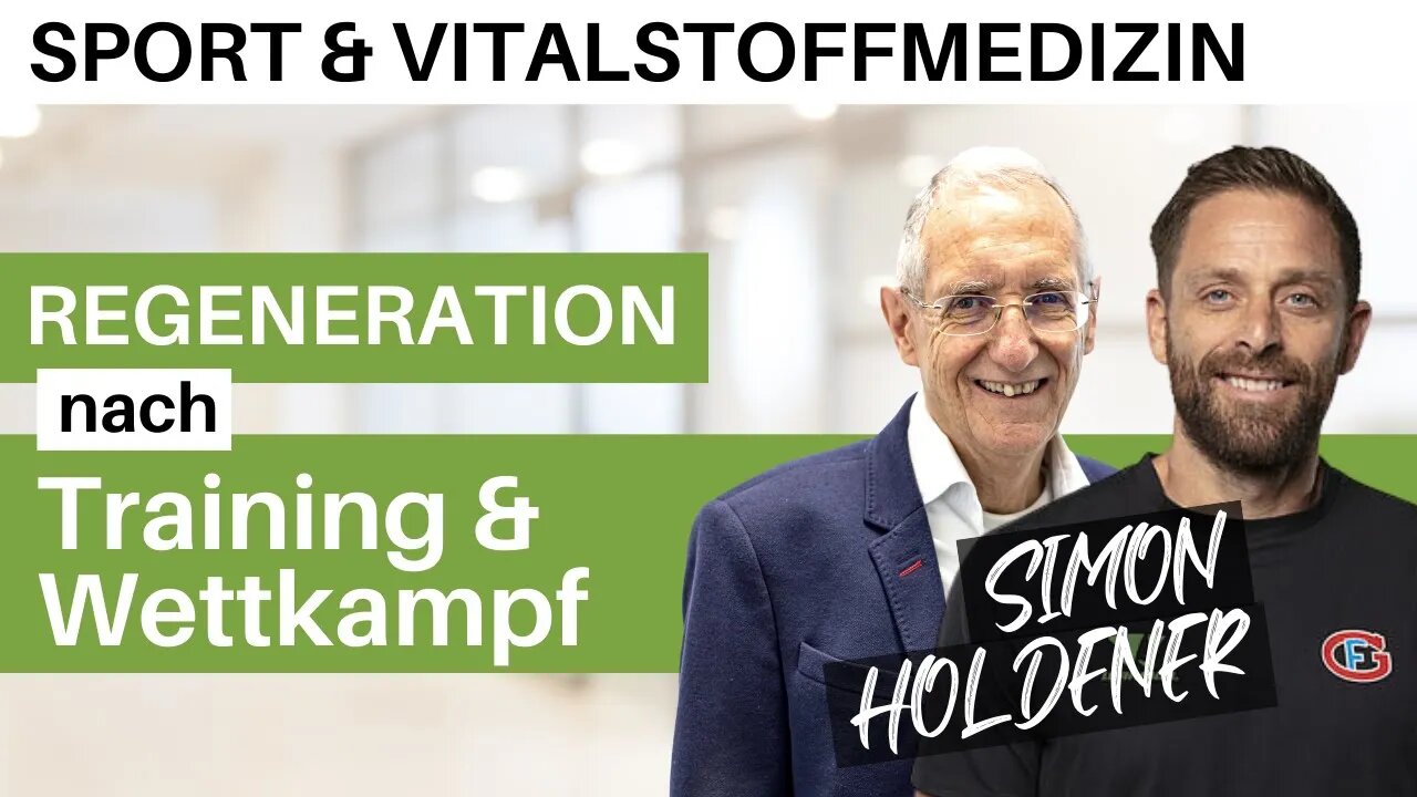 So geht Regeneration nach Training und Wettkampf - Simon Holdener