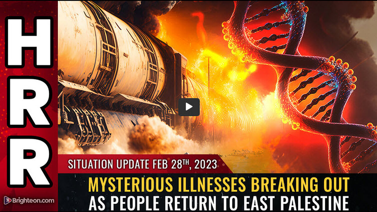 Situation Update, 2/28/23 - Mysterious illnesses BREAKING OUT...