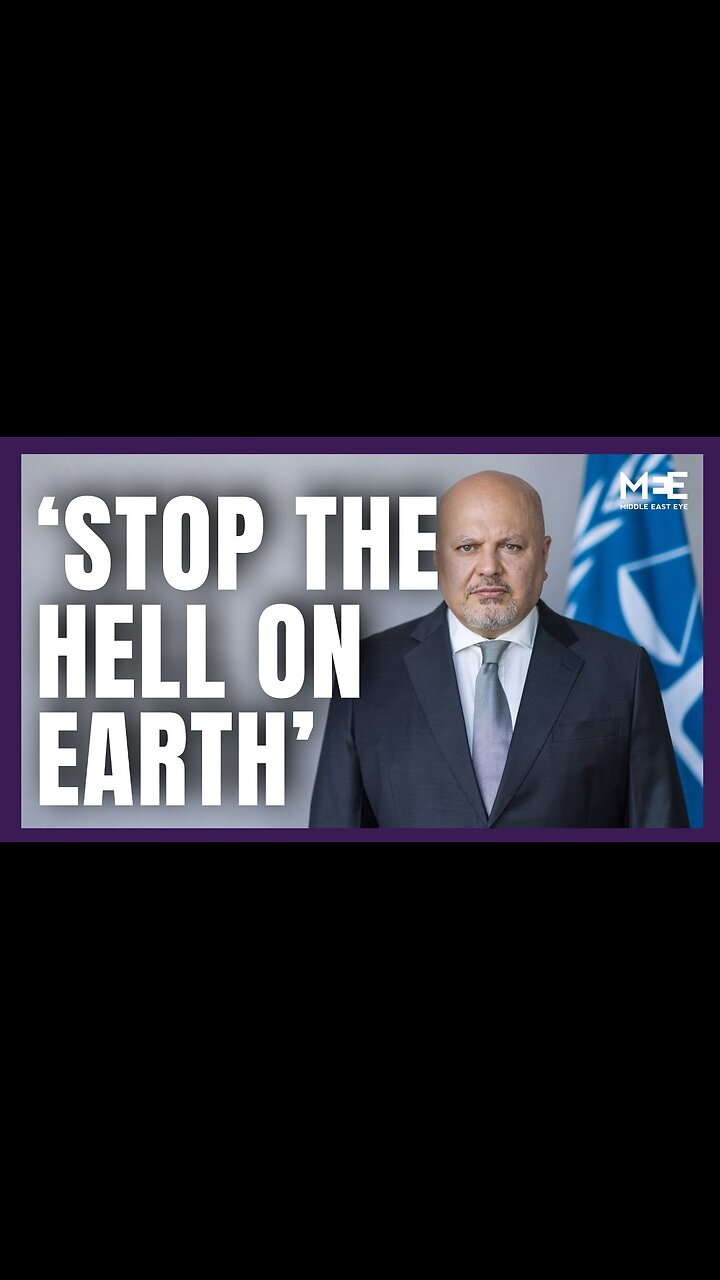 We can try to stop the hell on earth: ICC prosecutor Karim Khan