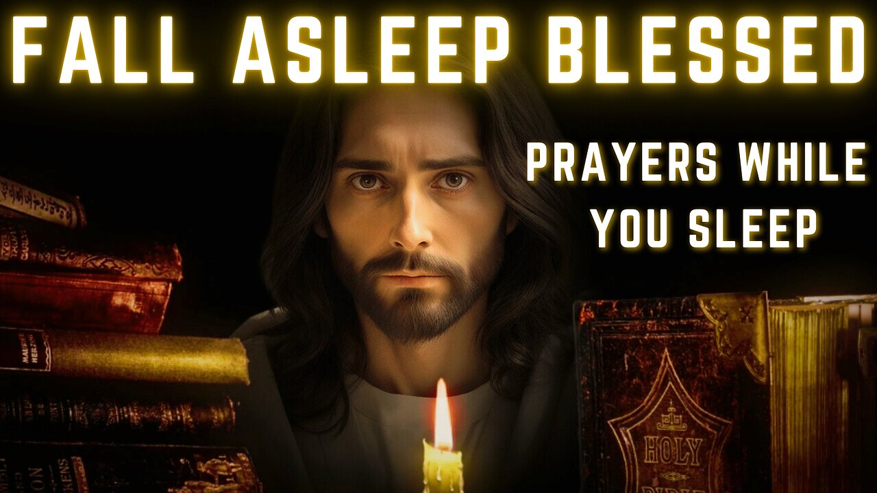 Fall Asleep With Jesus Christ By Candle Light | Beautiful Night Prayers To Sleep In God's Grace