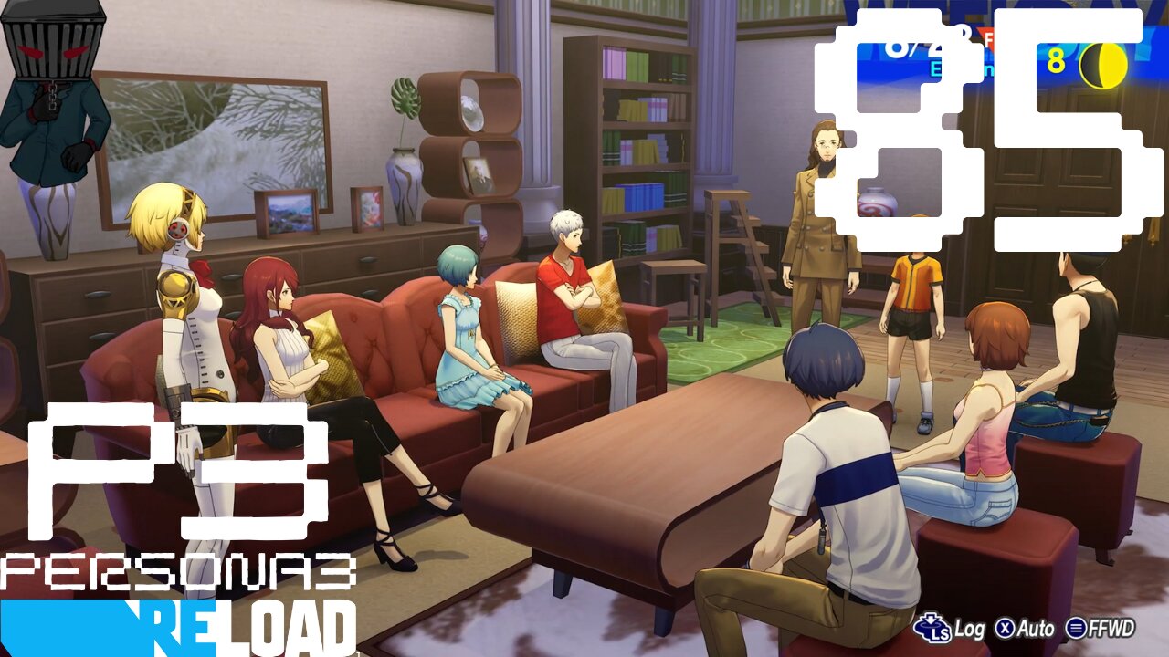 Persona 3 Reload Walkthrough P85 Amada Joins SEES