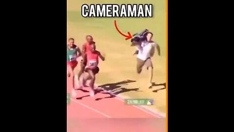 Cameraman vs Athlete.