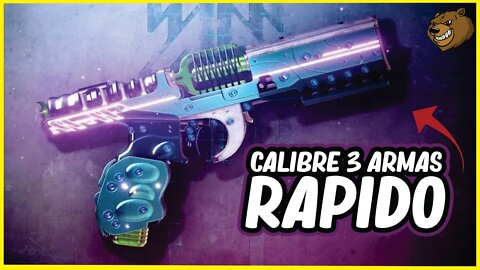 DESTINY 2 │ CALIBRE 3 ARMAS AO MESMO TEMPO