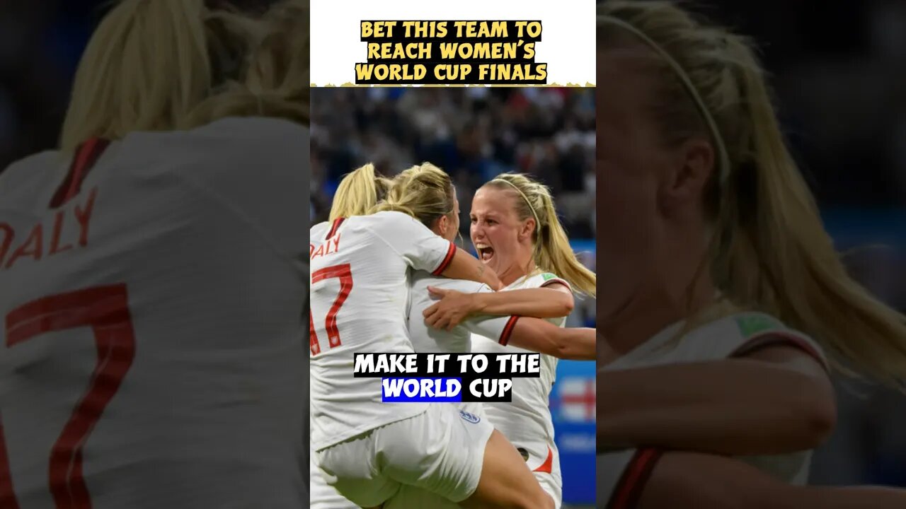 🤑🇩🇪 Bet THIS TEAM to REACH the 2023 Women's World Cup Finals