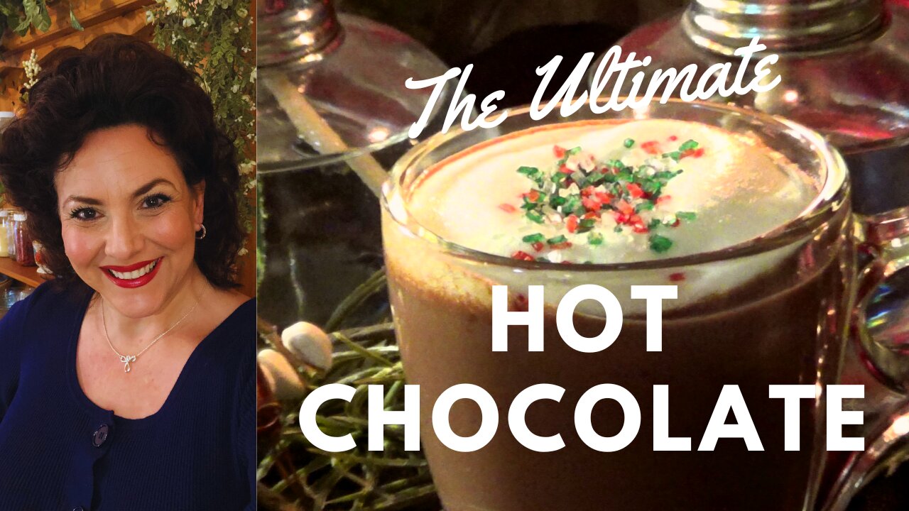 THE ULTIMATE HOT CHOCOLATE FOR A COZY NIGHT IN