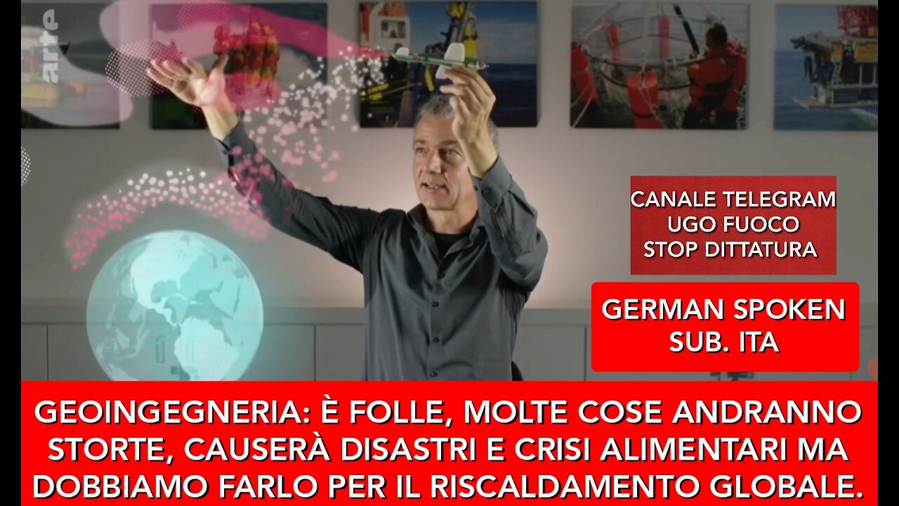 GEOINGEGNERIA: È FOLLE, CAUSERÀ DISASTRI MA DOBBIAMO FARLO PER IL RISCALDAMENTO GLOBALE