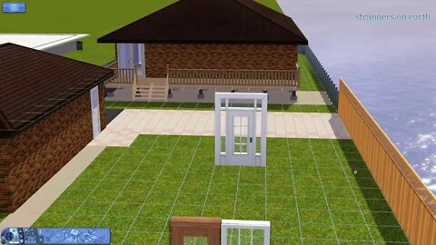 The Sims 3: our family's house (two versions)