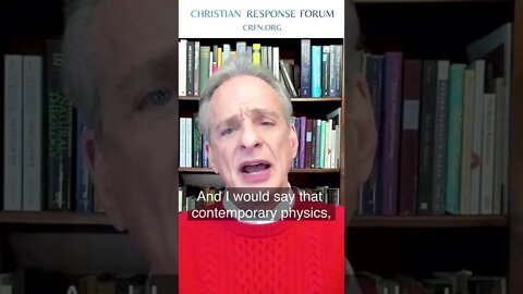 William Lane Craig - Physics is Looking For God - Christian Response Forum #shorts #finetuning