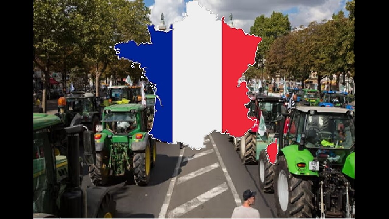 French farmers protest