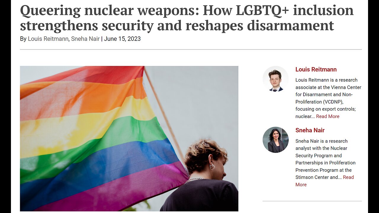 Queer Theory and Nuclear Weapons