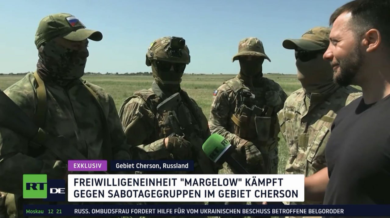 Erbe von Wassili Margelow: Freiwilligeneinheit kämpft für ihre Heimat in Cherson – RT DE-Exklusiv