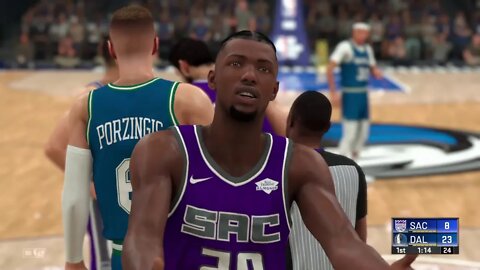 NBA 2K20 Mavericks Game 22