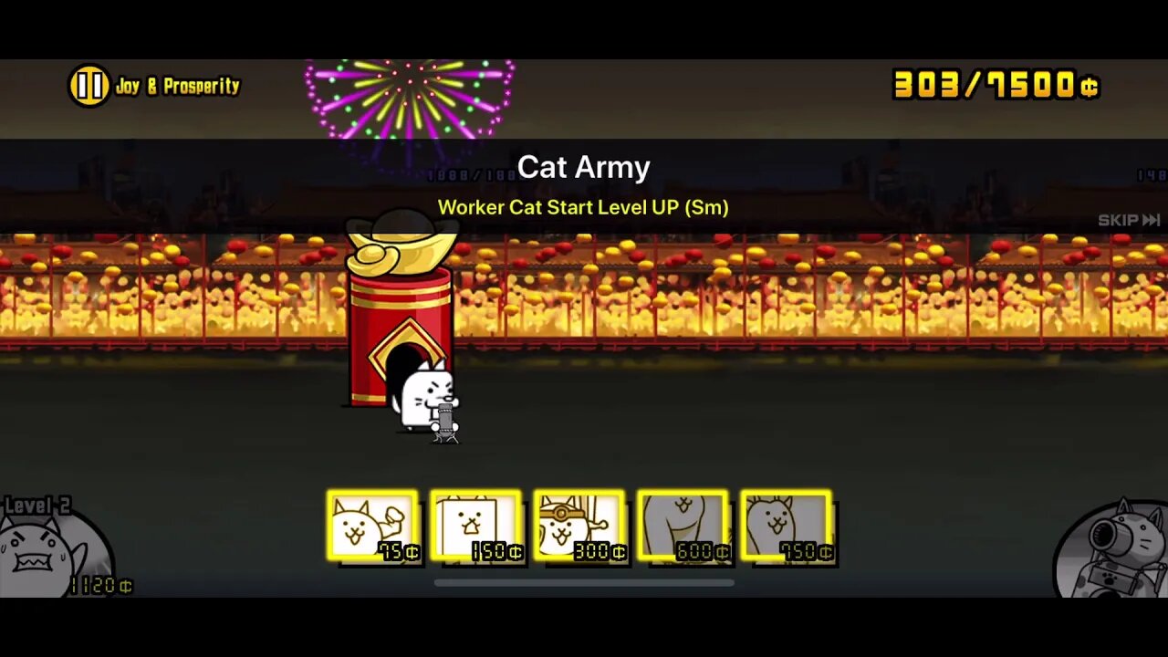 The Battle Cats - Lunar New Year - Joy and Prosperity