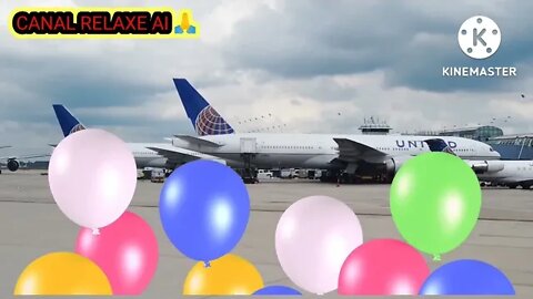MÚSICA RELAXANTE PRA VOCÊ DESCANSAR E RELAXAR, JUNTAMENTE COM BELAS IMAGENS DE AVIÕES ✈️🛫🛩