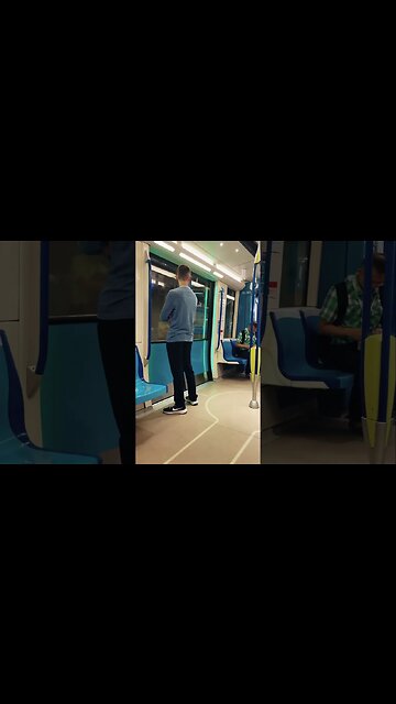 Inside urban Montreal metro #viralvideo #train #montreal #subway