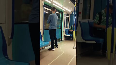 Inside urban Montreal metro #viralvideo #train #montreal #subway