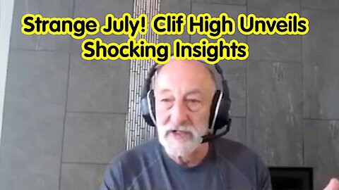 CLIF HIGH UNVEILS SHOCKING INSIGHTS