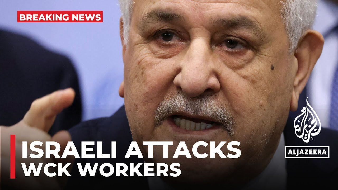 Israel's attack on WCK workers not 'isolated', Palestine's Mansour says