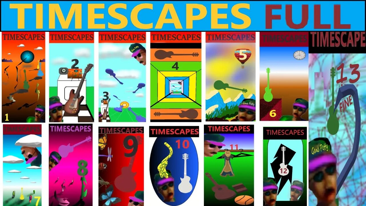 Timescapes For Solo Guitar Full Uncut By Gene Petty