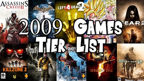 2009 Games Tier List