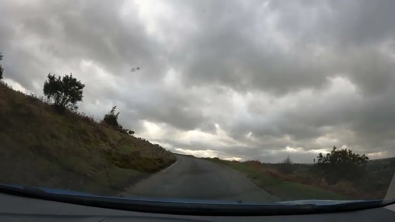 Driving in Tavistock golf course Dartmoor 24th March 2023