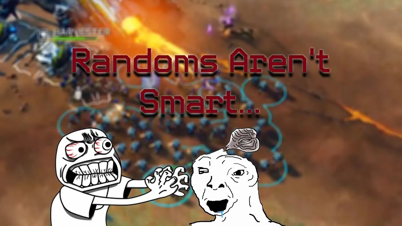 I Have To Push In Order To Win With a Random! [Halo Wars 2]