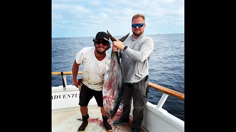 Bluefin fishing aboard the Sea Adventure 80