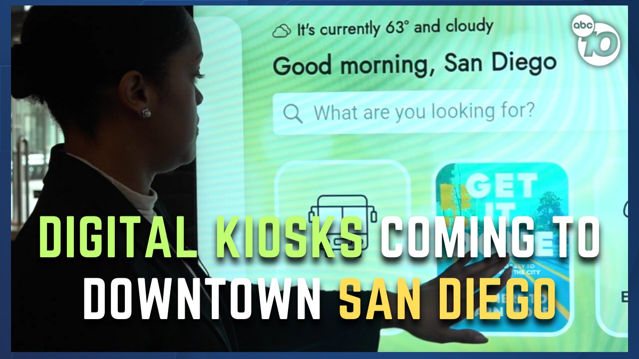 City of San Diego debates putting digital kiosk in downtown area