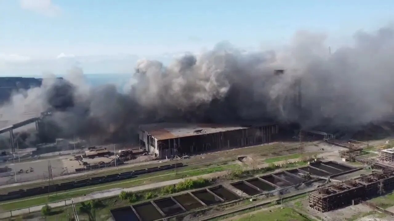 Scenes from Azovstal - where the Mariupol holdouts are