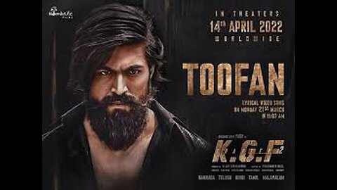 K G F ROCKY BHAI | TOOFAN | (LYRICS VIDEO)