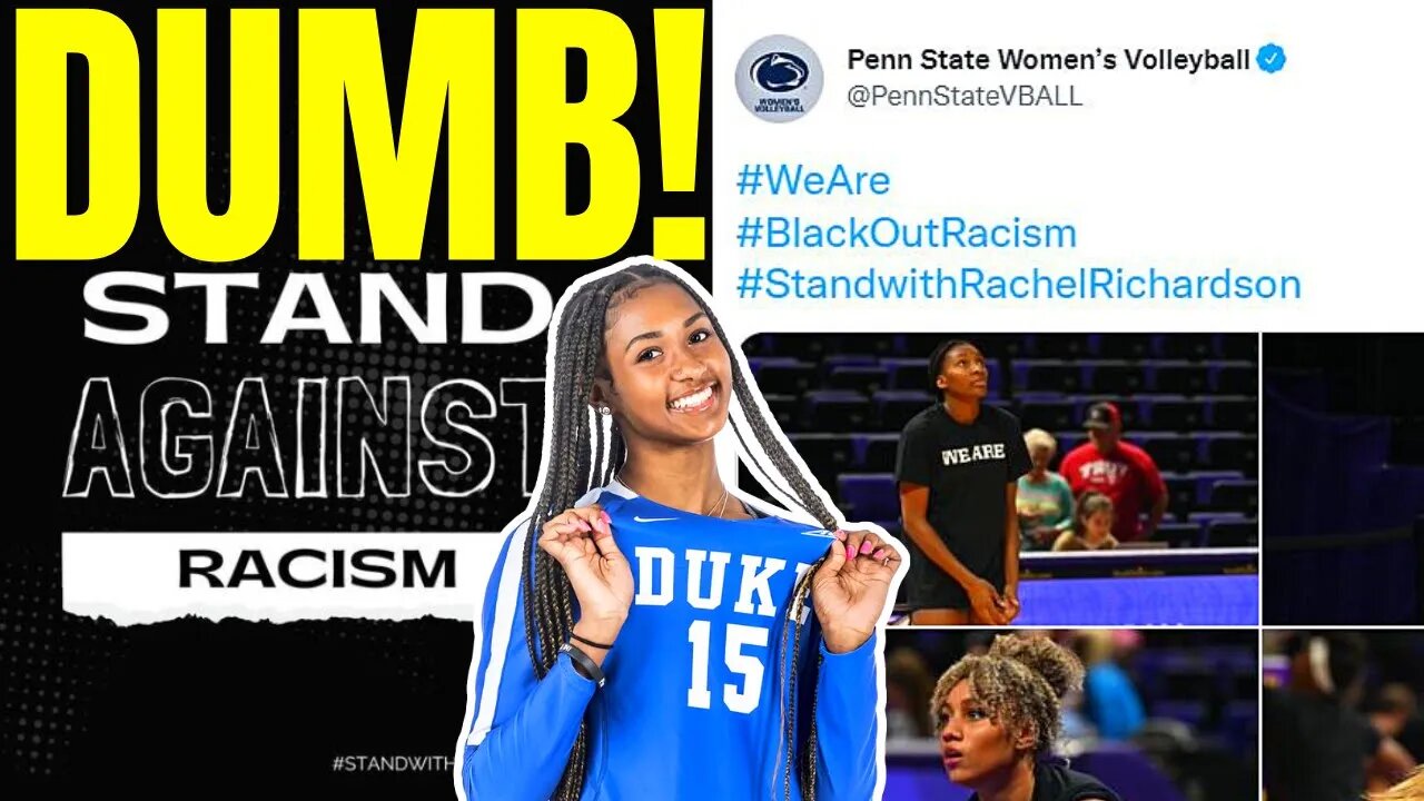 WOKE Penn State Looks Like FOOLS! Falling for Duke's RACHEL RICHARDSON N-Word HOAX!