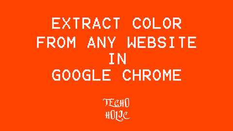 How to Extract Color from any website