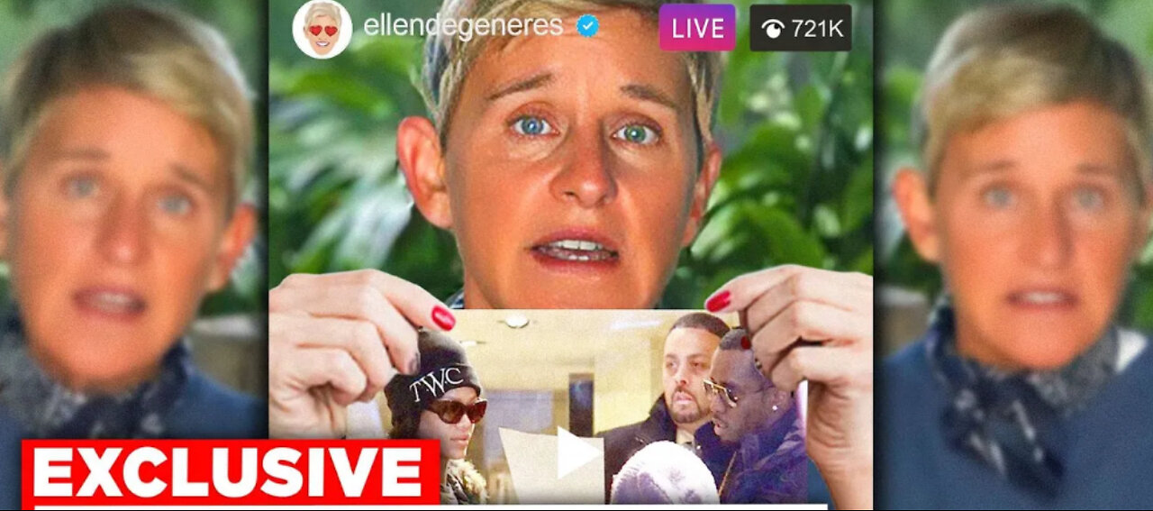 Ellen DeGeneres LEAKS NEW Video Files Of Diddy & Rihanna