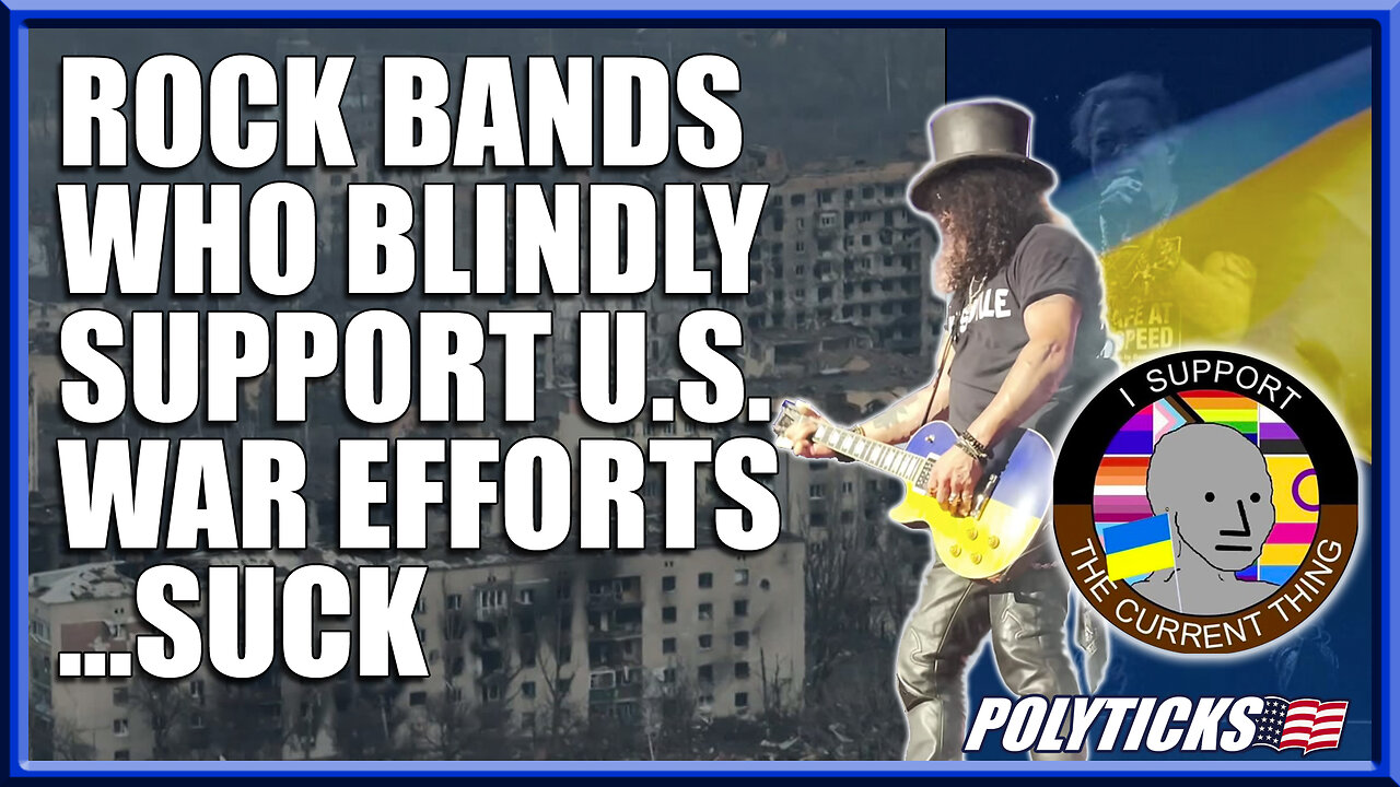 Rock Bands Who Blindly Support War... SUCK!! (Guns N' Roses Edition)