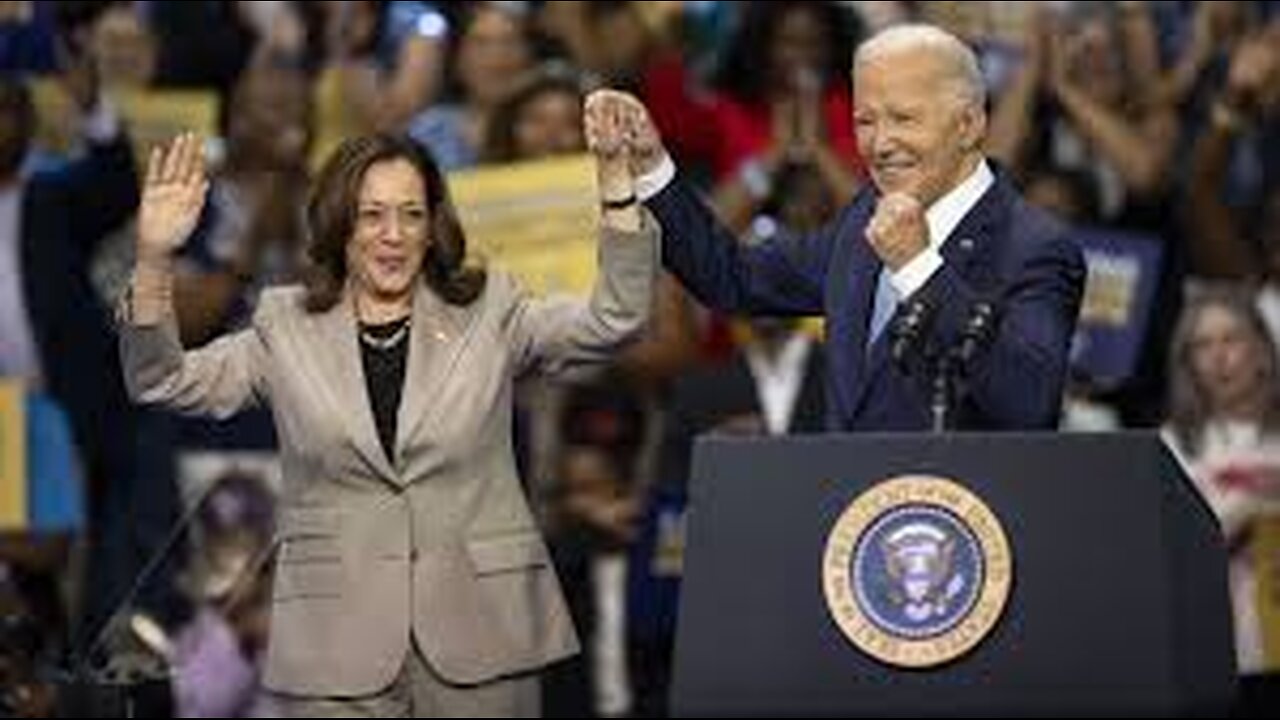 President Joe Biden Praises His VP, Kamala Harris, After Her Election Loss