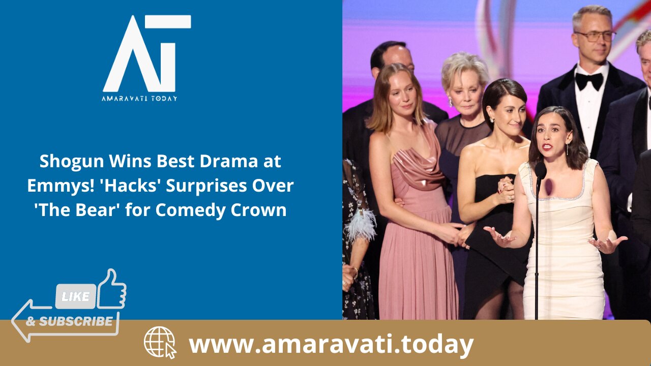 Shogun Wins Best Drama at Emmys 'Hacks' Surprises Over 'The Bear' for Comedy Crown | Amaravati Today