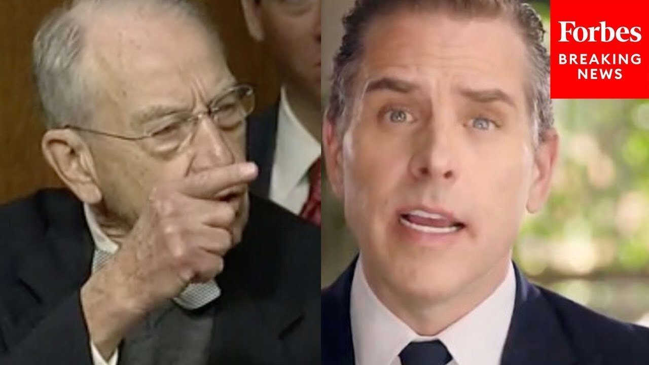 'What's The Biden Justice Dept Hiding?': Grassley Wants Answers Relating To Hunter Biden Probe