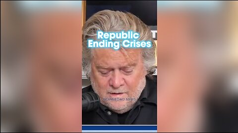 Steve Bannon: Democrats Starting Republic Ending Crises To Stop Trump 2024 - 2/27/24