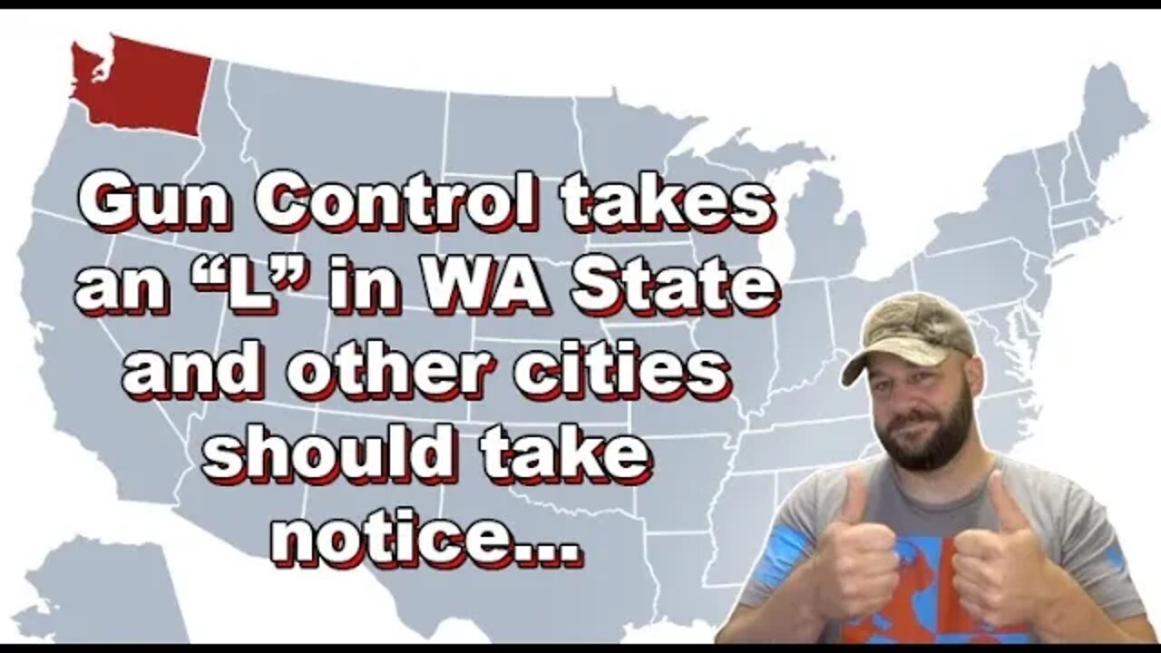 Gun Controllers take an “L” in WA State… and other cities and states should take notice…