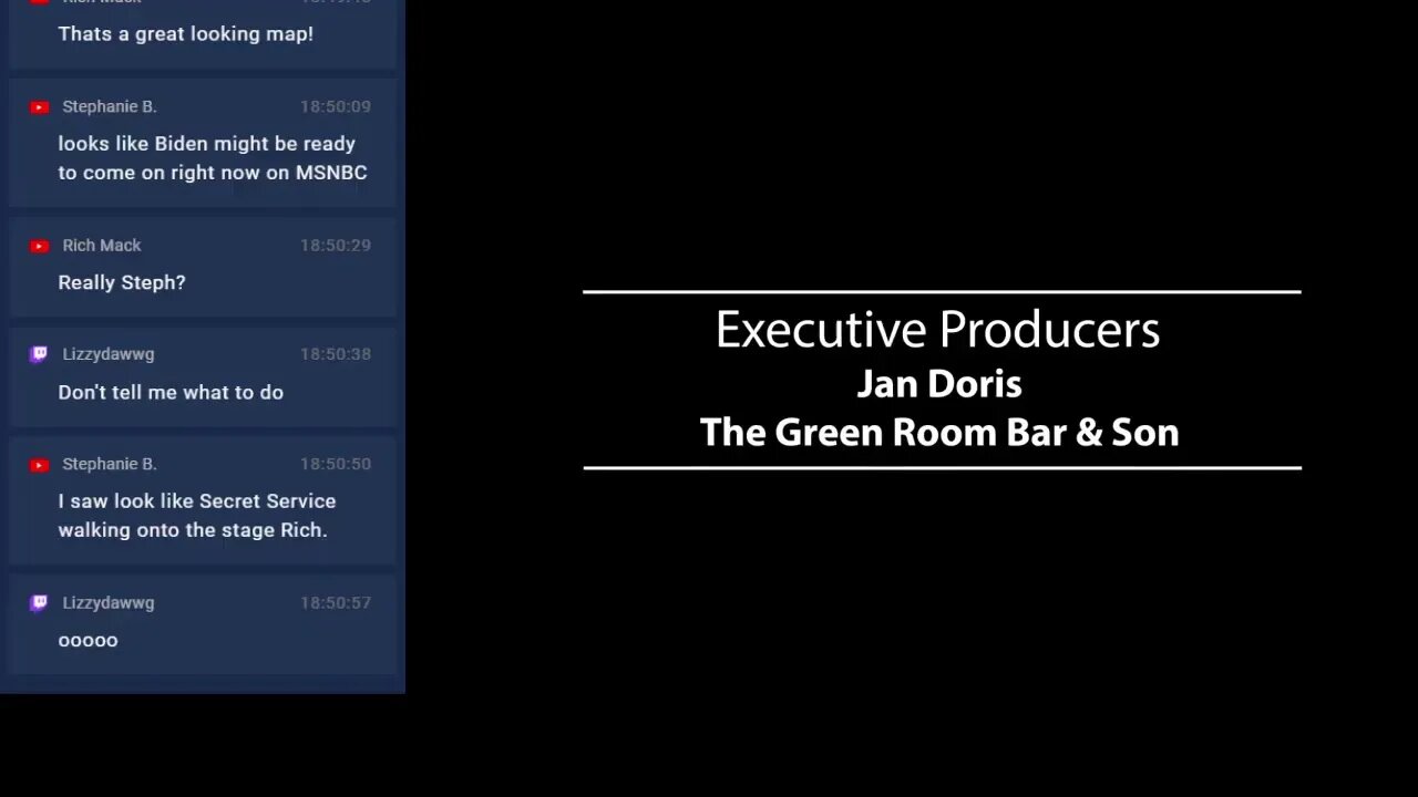 EJECTION WEEK: LAW & ORDER VERY SPECIAL VICTIM on the #LieStream. Come chat and celebiden with us.