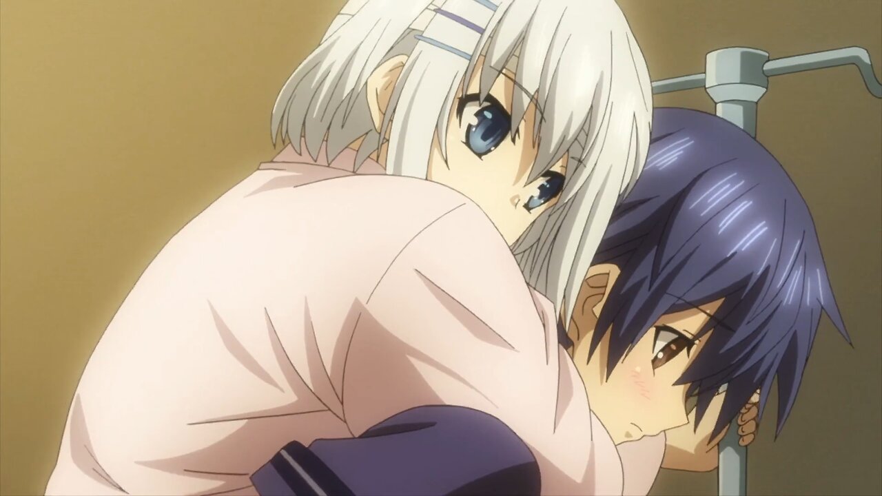 Date A Live - Shido visits at the hospital